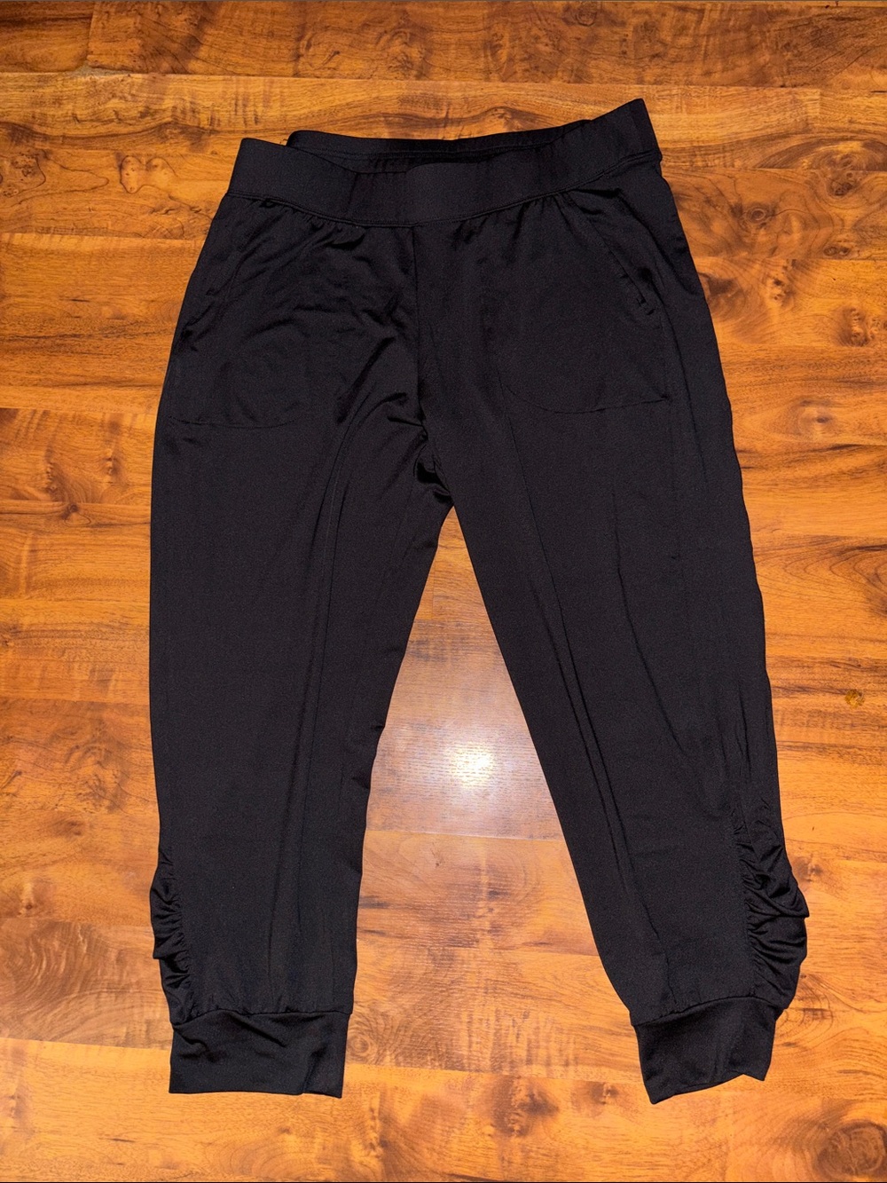 Women’s Black Pull-On Jogger Pants - Denim & Co.